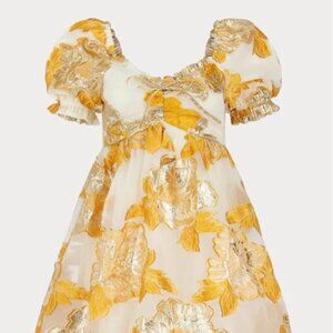 JessaKae Beaumont Cream Gold Dress 2X
